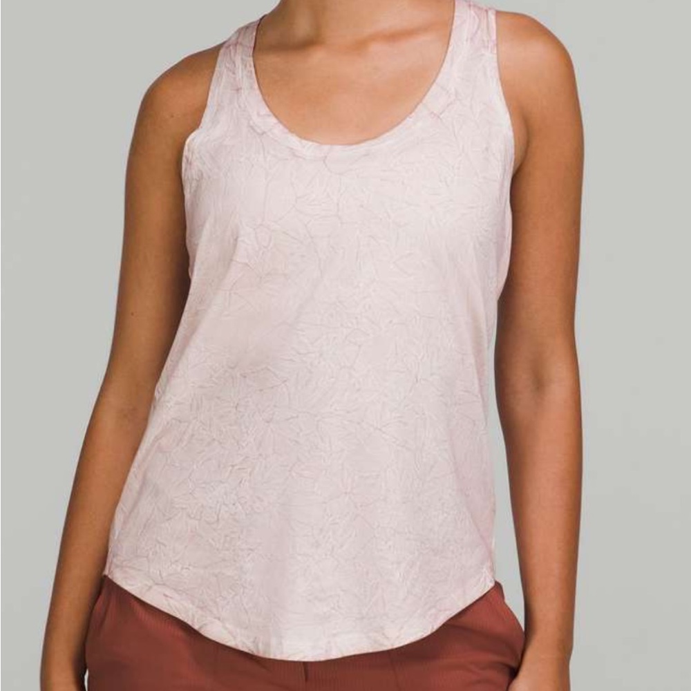 Lululemon Love Tank Smoky Topaz Wash Size 10